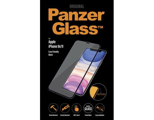 Panzerglass Displayschutz Case Friendly bla für iPhone XR/11