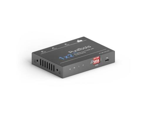 PT-SP-HD12D 4K HDMI Verteiler/Downscaler mit 2 Outputs