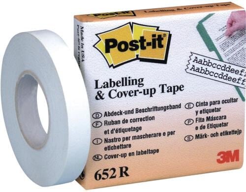 3M Post-it Abdeck- und Beschriftungsband 1 Rolle, 8.4 mm x 17.7 m