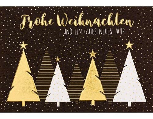 Perleberg Glückwunschkarte Weihnachten Format: C6, Anlass: Weihnachten