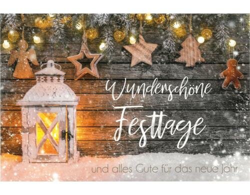 Seidel Glückwunschkarte Weihnachten Format: C6, Anlass: Weihnachten