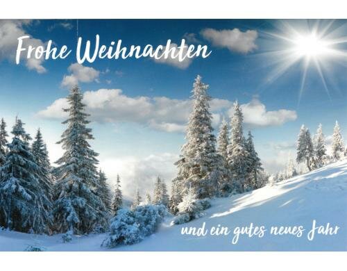 Seidel Glückwunschkarte Weihnachten Format: C6, Anlass: Weihnachten