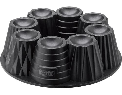 Kaiser Motivbackform Tarte- und Törtchen D: 26cm, 8 Kreationen in einer Form