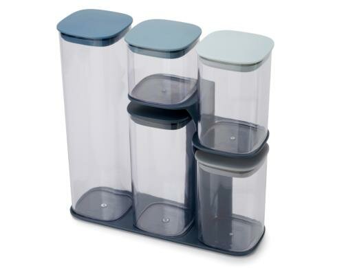 Joseph Joseph Vorratsbehälter Podium Sky 5-teilig, Kunststoff