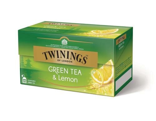 Twinings Green Tea & Lemon 25x 1.6 g