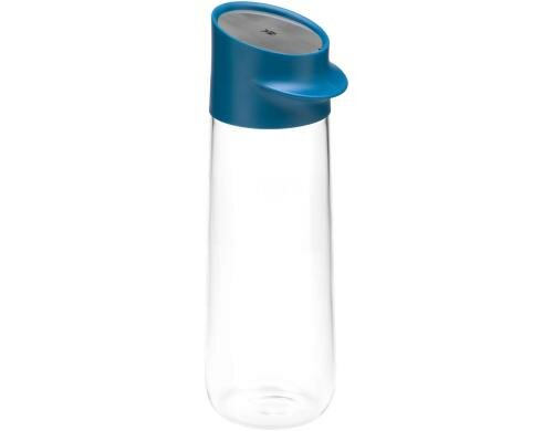 WMF Wasserkaraffe Nuro 1 Liter Blau hitzebeständiges Glas
