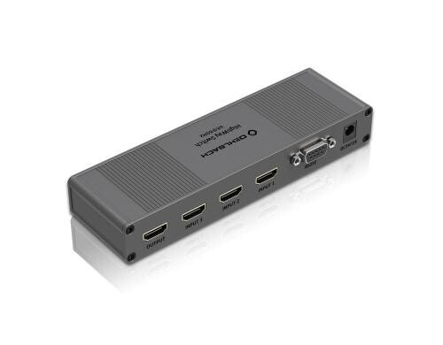 Oehlbach UHD Highway Switch 3:1 HDMI 4k-Unterstützung, inkl. Fernbedienung