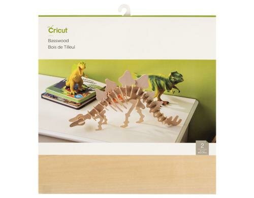 Cricut Cricut Holzscheiben 28 x 28 cm 2 Blatt, für Cricut Maker und Knife Blade