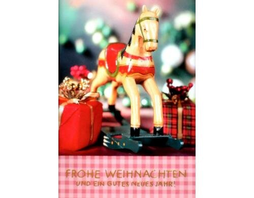 ABC Weihnachtskarte B6 mit Couvert