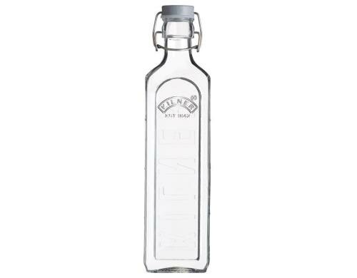Kilner Glasflasche New Clip 1.0 Liter Bügelverschluss
