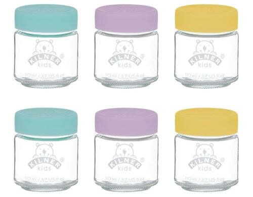 Kilner Einmachgläser Kids 110ml 6er Set