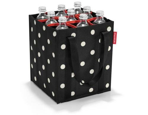 Reisenthel Flaschentasche bottlebag mixed dots, für 9 Flaschen (max. 0.75 l)