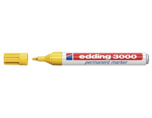 Edding Permanentmarker 3000 gelb
