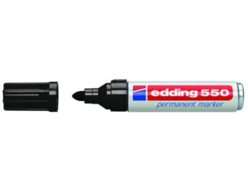 Edding Permanentmarker 550 schwarz