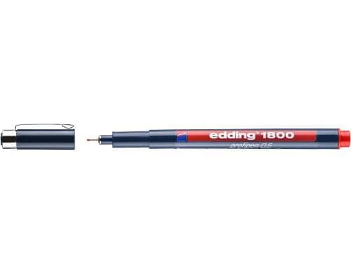 Edding Profipen 1800 0,5mm rot