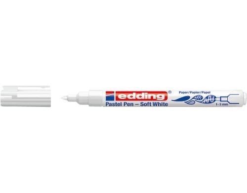 Edding Pastellpen 1500 weiss weiss