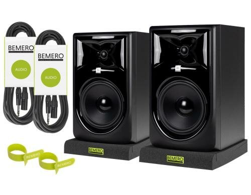 JBL LSR 308P MkII Kit 2 2x  LSR 308P MK2 mit Iso Pads und Kabel