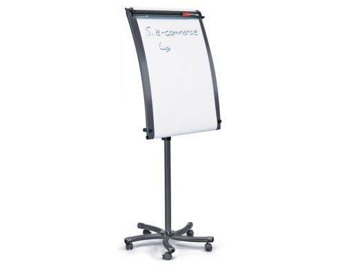Legamaster BLACKTEC mobile Flipchart mobil, lackierte Oberfläche