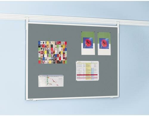 Legamaster Pinwand Legaline PROFESSIONAL 90x120cm, grau