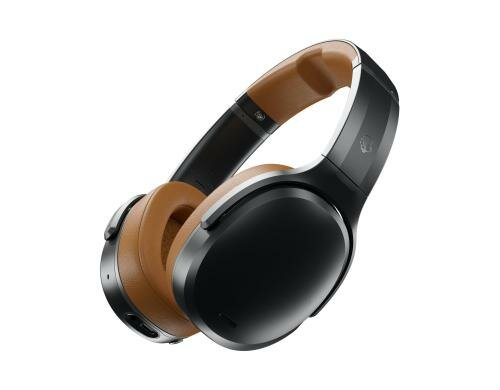 Skullcandy Crusher Noise Canceling Black Tan, Wireless Over-Ear