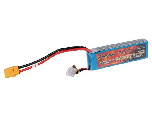 Gens LiPo-Akku 14.8V 3000mAh 35C 4S1P 138x43x24 mm 298g XT90