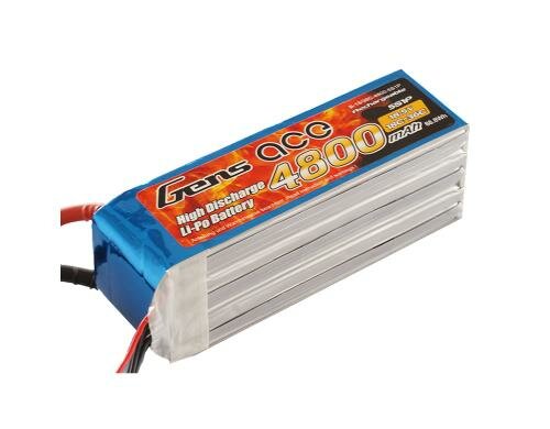 Gens LiPo-Akku 18.5V 4800mAh 18C 5S1P 137x42x48 mm 540g F3A no Plug