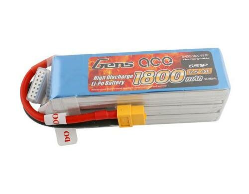 Gens LiPo-Akku 22.2V 1800mAh 45C 105x32x40 mm 322g XT60