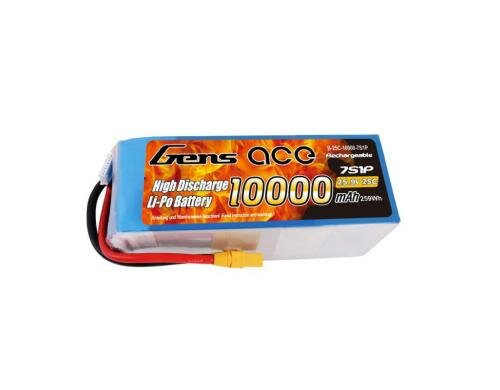 Gens LiPo-Akku 25.9V 10000mAh 25C 7S1P 173x66x66 mm 1533g XT90