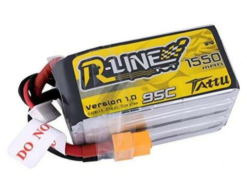 Tattu LiPo-Akku 14.8V 1550mAh 95C 5S1P RL 72x35x45 mm 242g XT60