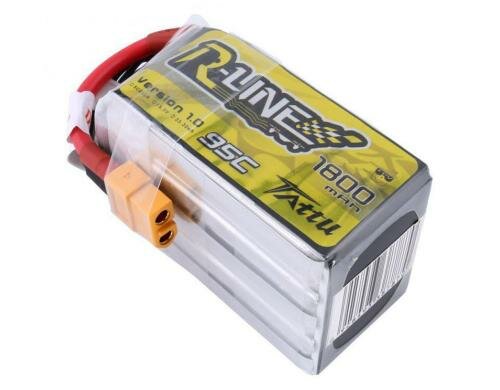 Tattu LiPo-Akku 18.5V 1800mAh 95C 5S1P RL 73x35x50 mm 242g XT60