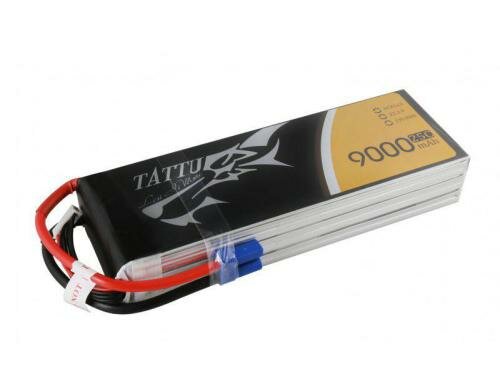 Tattu LiPo-Akku 22.2V 9000mAh 25C 6S1P 208x73x37 mm 1110g EC5