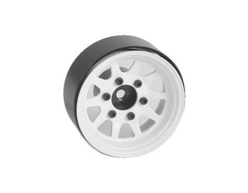 RC4WD OEM 6-Lug Stamped Steel 1.55 White