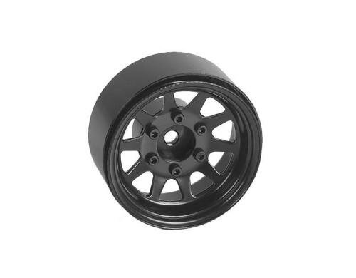 RC4WD OEM 6-Lug Stamped Steel 1.55 Black