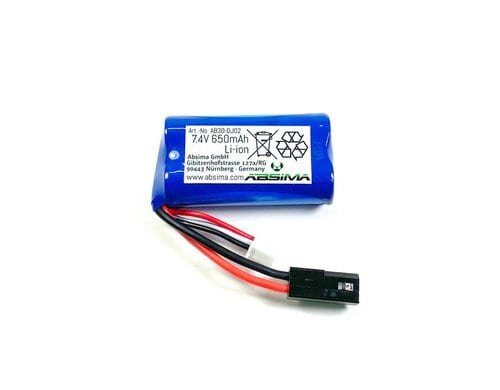 Absima 7.4V 500mAh Li-Lion battery 1:16