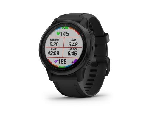 Garmin fenix 6S PRO Black w/Black Band (Glass)