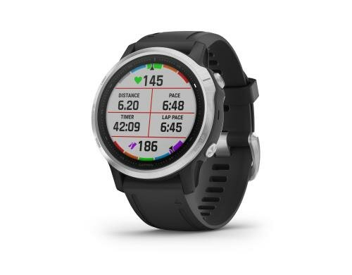 Garmin fenix 6S Silver w/Black Band (no MAP/Music)