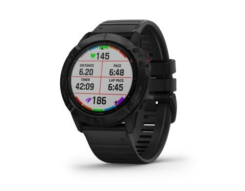 Garmin fenix 6X PRO Slate Gray w/Black Band (Glass)