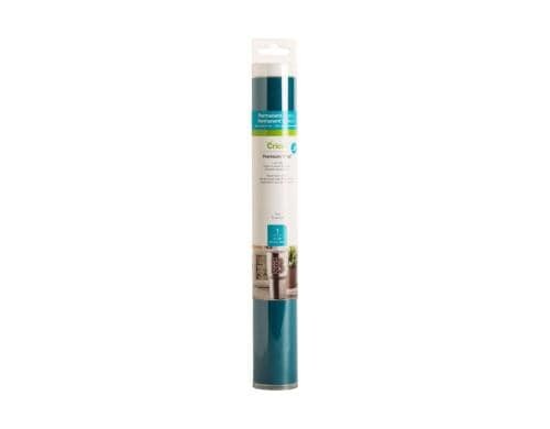 Cricut Vinylfolie Premium permanent haftend 1 Rolle à 30.5 x 122 cm, Petrol