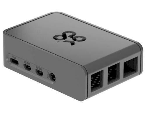 Gehäuse zu Raspberry Pi 4 Model B Farbe: schwarz