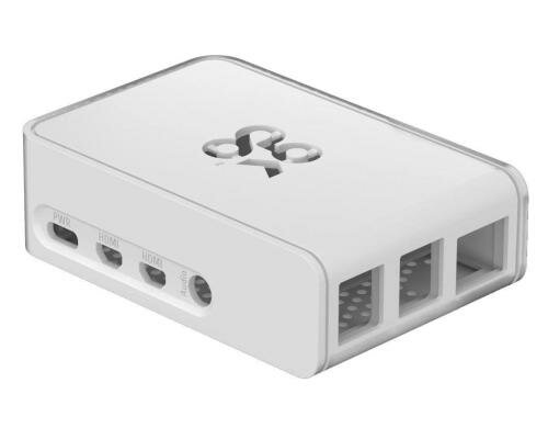 Gehäuse zu Raspberry Pi 4 Model B Farbe: weiss