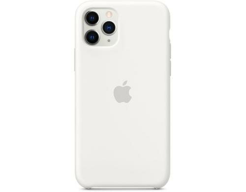 Apple iPhone 11 P Silicone Case White aus hochwertigem Silikon