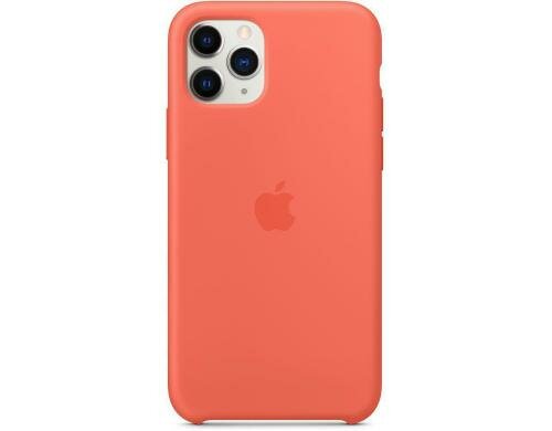 Apple iPhone 11 P Silicone Case Orange aus hochwertigem Silikon