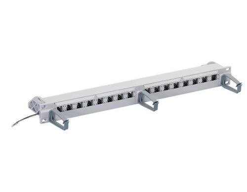 R + M Rangierfeld 16 Port Cat 6 geschirmt 1 HE