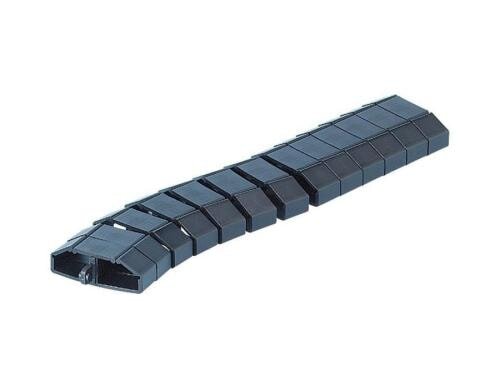 R+M FLEXkanal 1M schwarzgrau