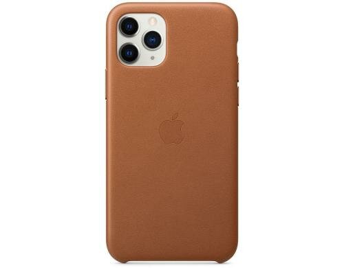 Apple iPhone 11 P Leder Case Saddle Brown aus hochwertigem Leder