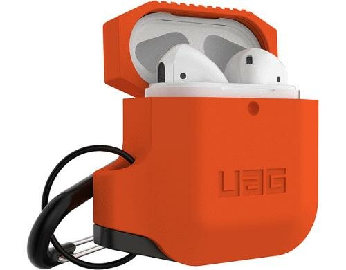 UAG Stealth Case Black Orange/Grey Apple Airpods