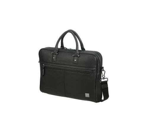 Samsonite Senzil Bailhandle 15.6 Leder, schwarz