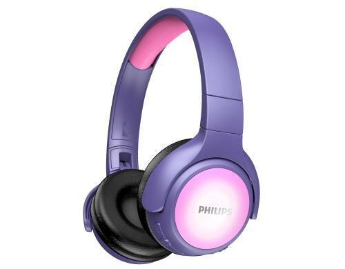 Philips KH402, Over-Ear Kopfhörer Pink, Wireless Kids CoolPlay