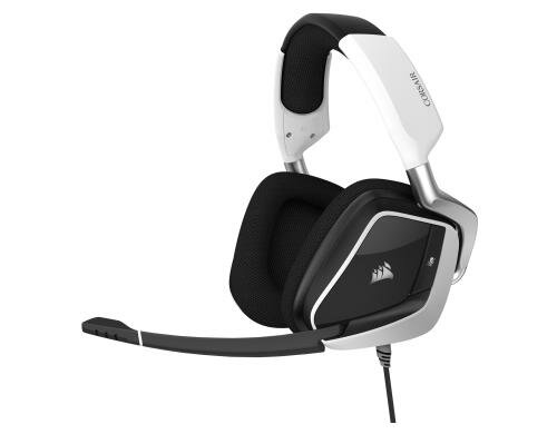Corsair Void Elite RGB Wired 7.1 Weiss Gaming Headset mit Dolby Kopfhörer 7.1