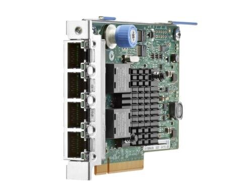 HPE Ethernet 366FLR, 1Gb, 4-port, RJ45 PCIe,